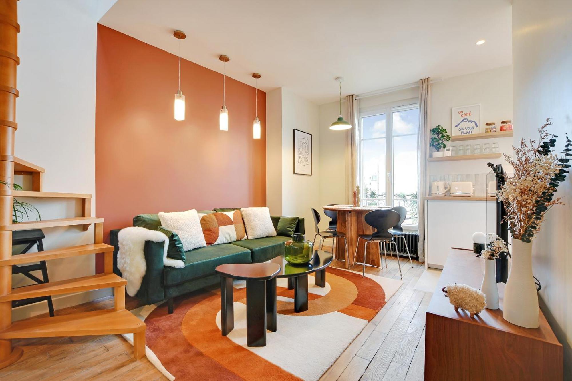 Ferienwohnung Luxury Duplex Boulogne-Billancourt Exterior foto